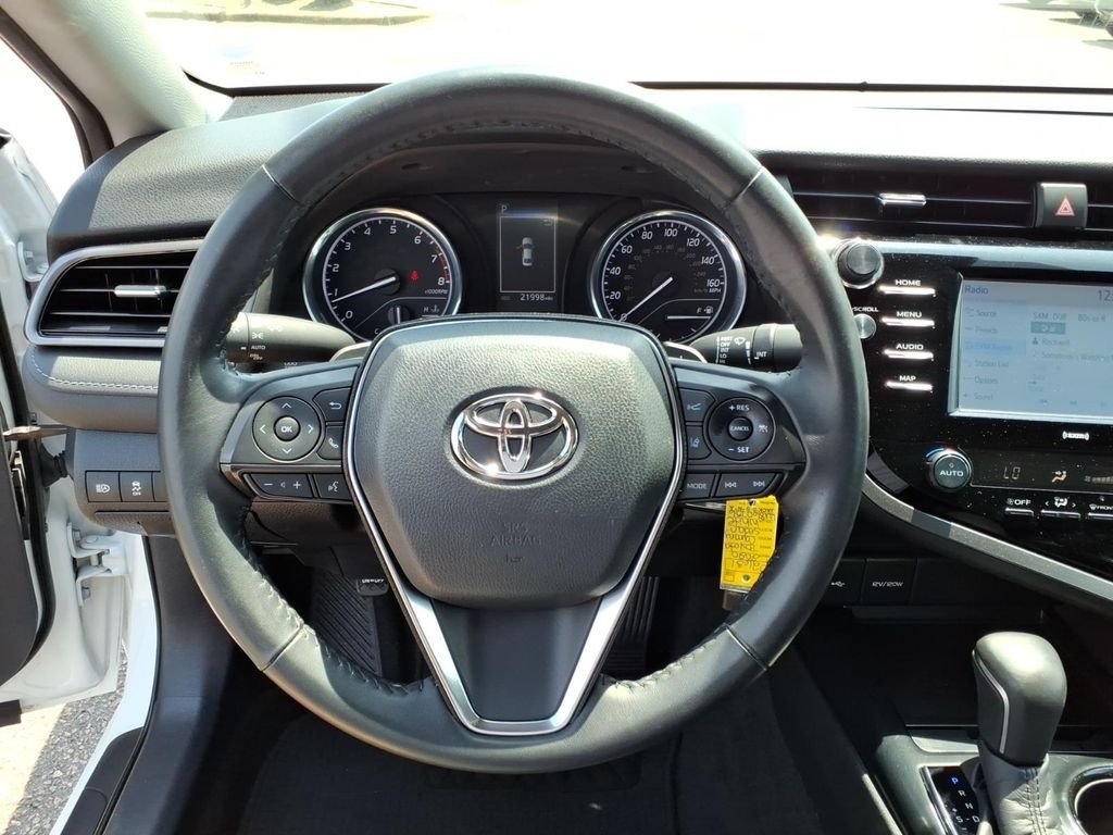 Used 2020 Super White Toyota SE image 19