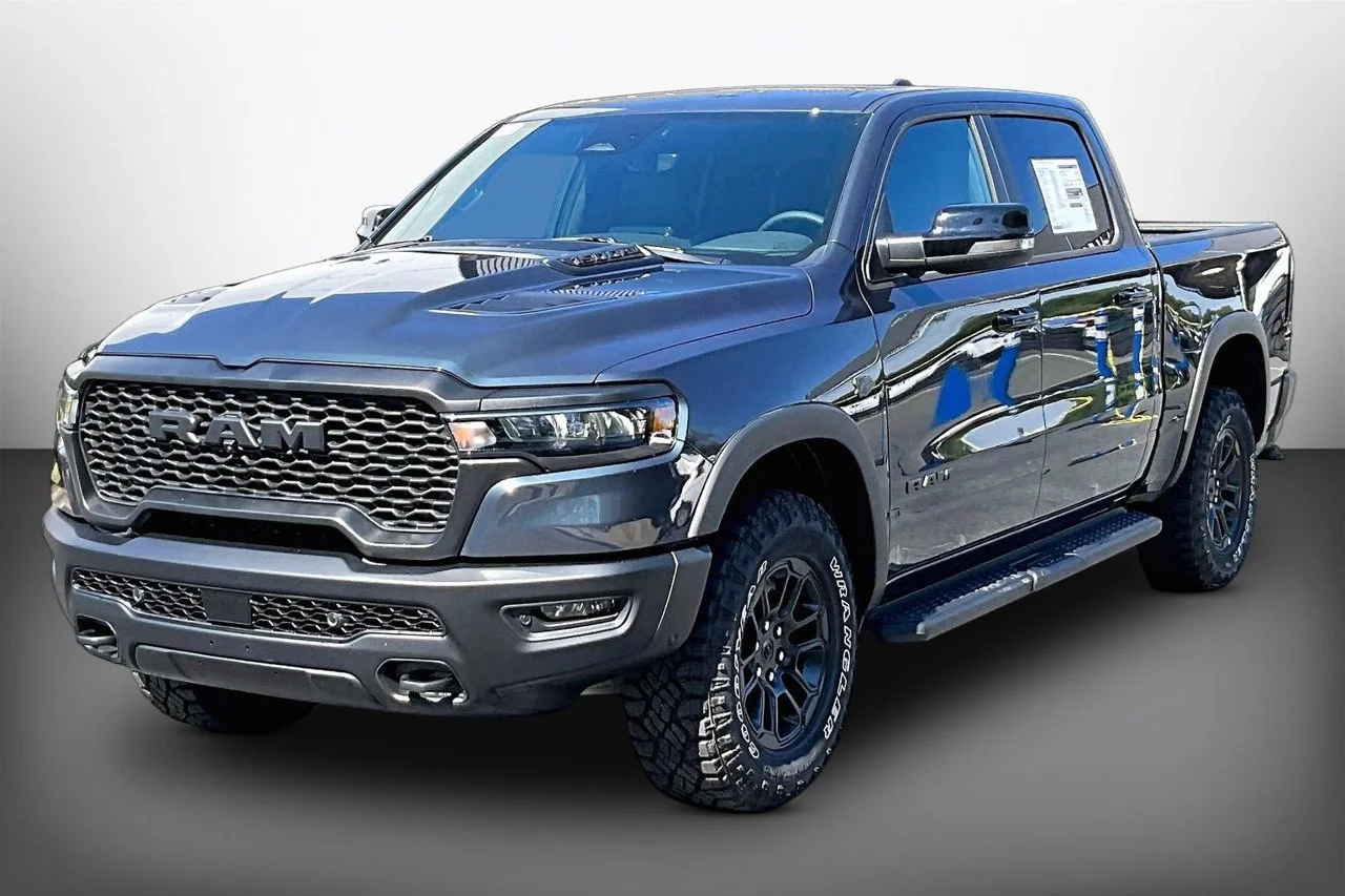 New 2027 Forged Blue Metallic Exterior Paint RAM Rebel image 4