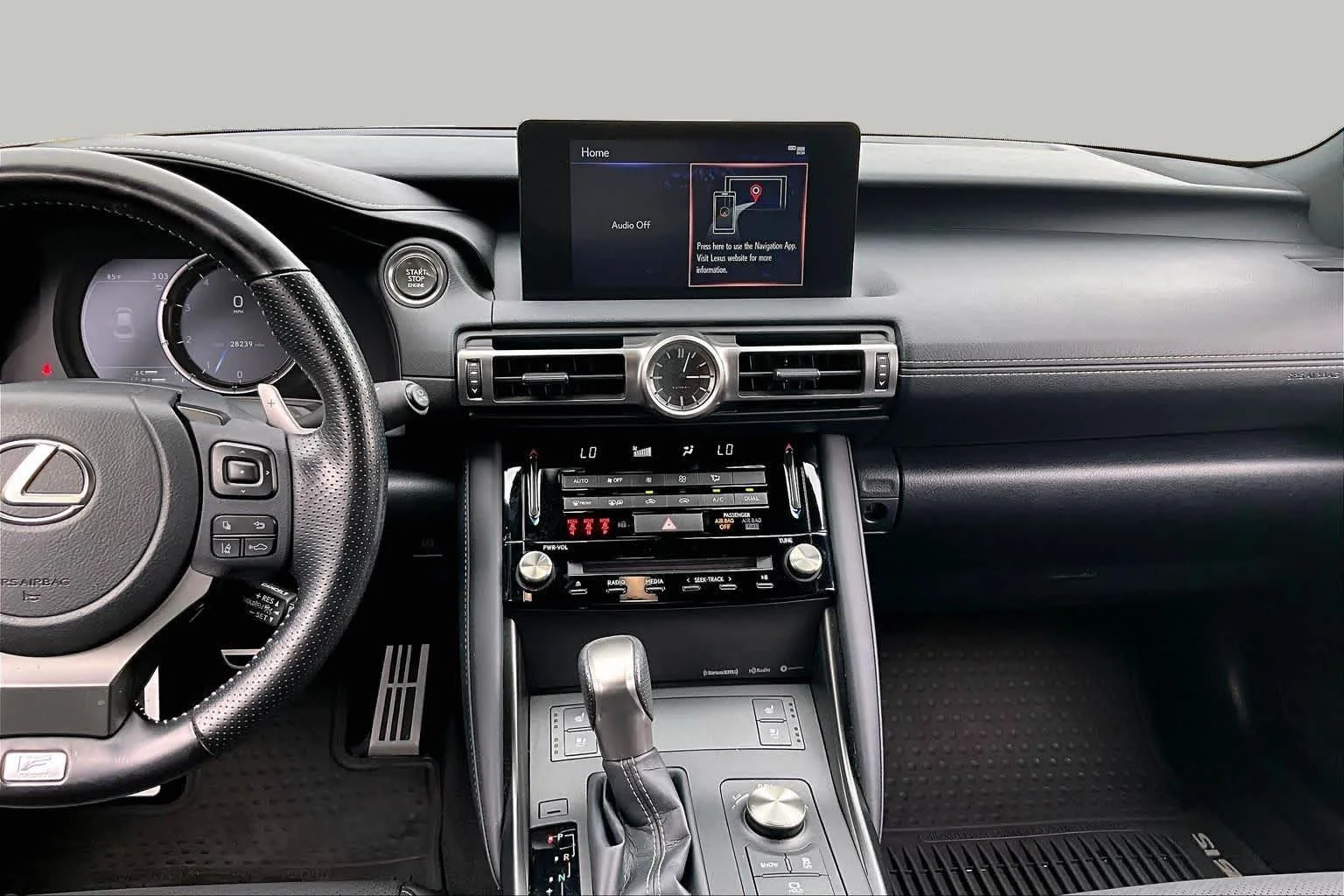 Used 2021 Atomic Silver Lexus F SPORT image 7