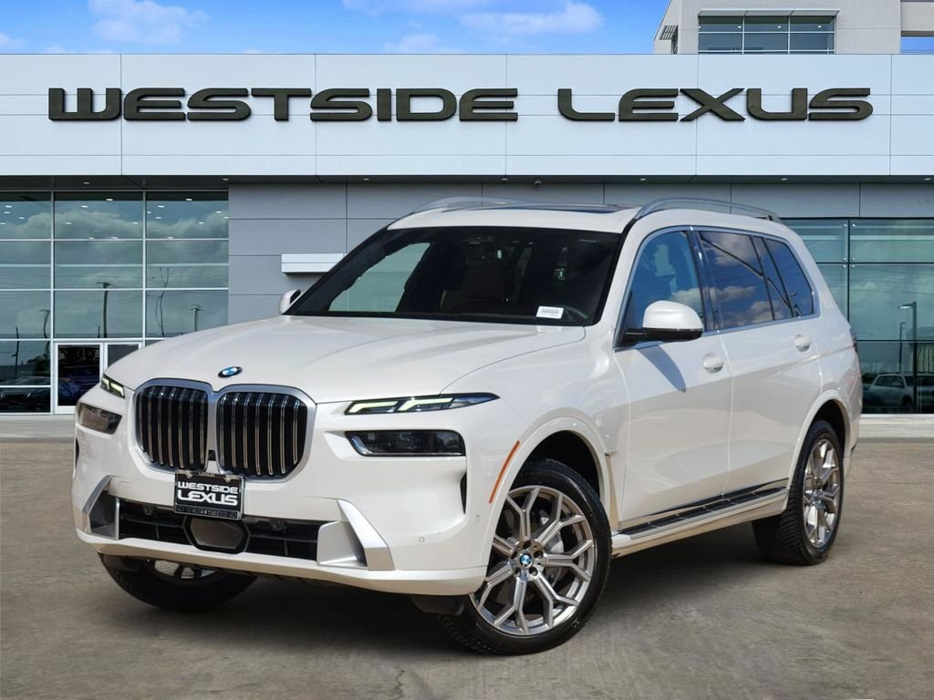 Used 2023 White Metallic BMW xDrive40i image 1