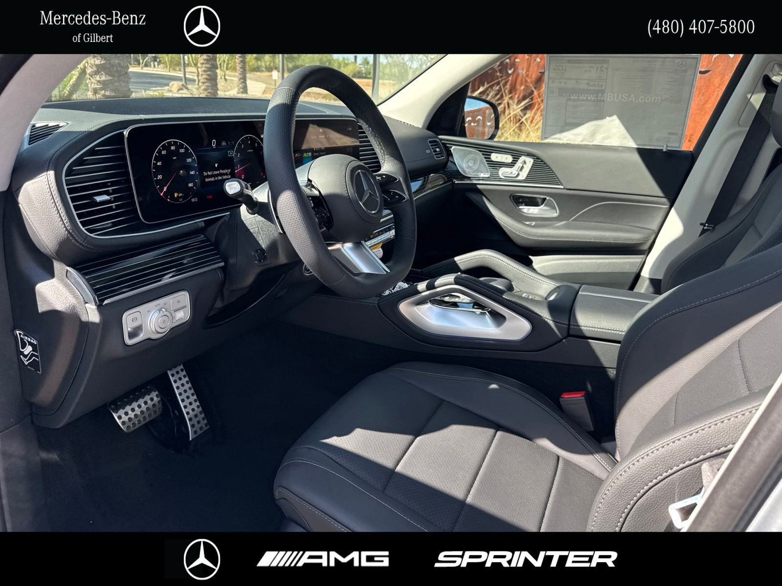 New 2026 Cirrus Silver Metallic Mercedes-Benz GLS 450 image 13