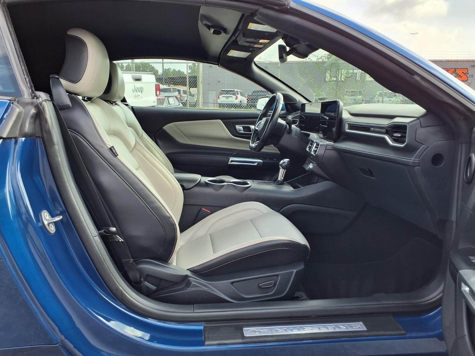 2024 Ford Mustang EcoBoost Blue at Davis Chevrolet