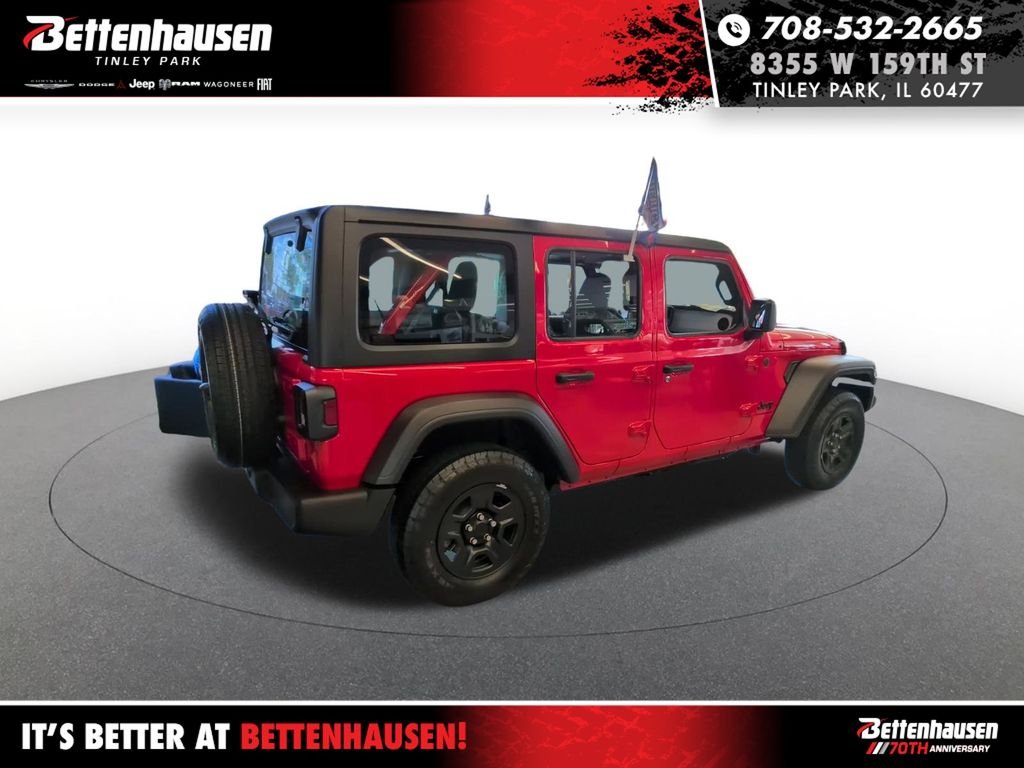 New 2026 Firecracker Red Clear-Coat Exterior Paint Jeep Sport image 7