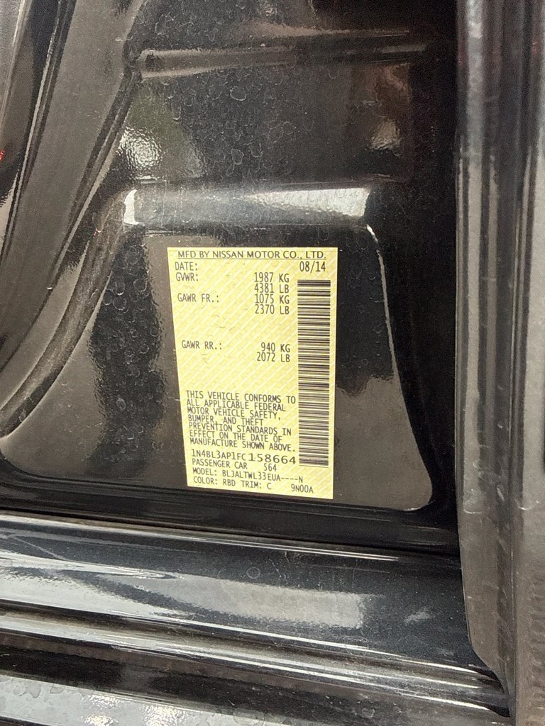 Used 2015 Blue Nissan 3.5 SL image 16