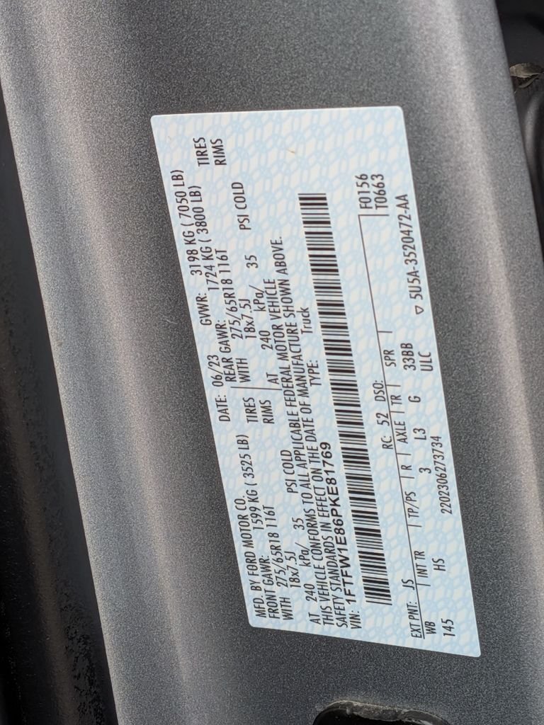 Used 2023 Silver Ford Lariat image 34