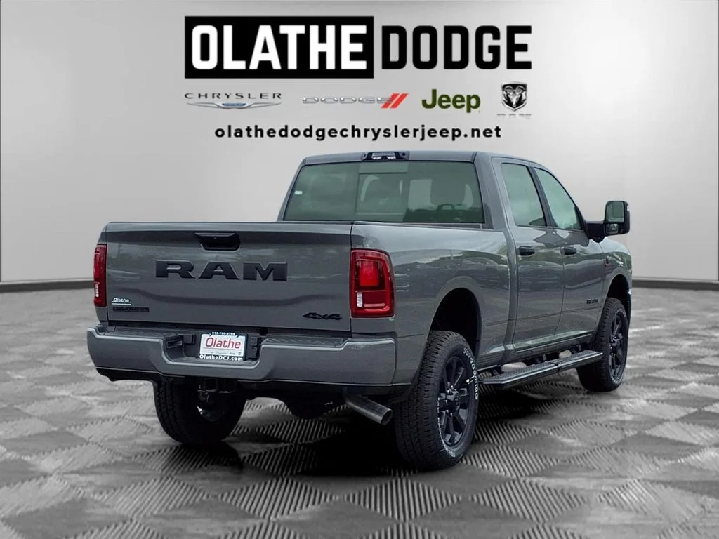 New 2026 Ceramic Gray Clear-Coat Exterior Paint RAM Big Horn image 26