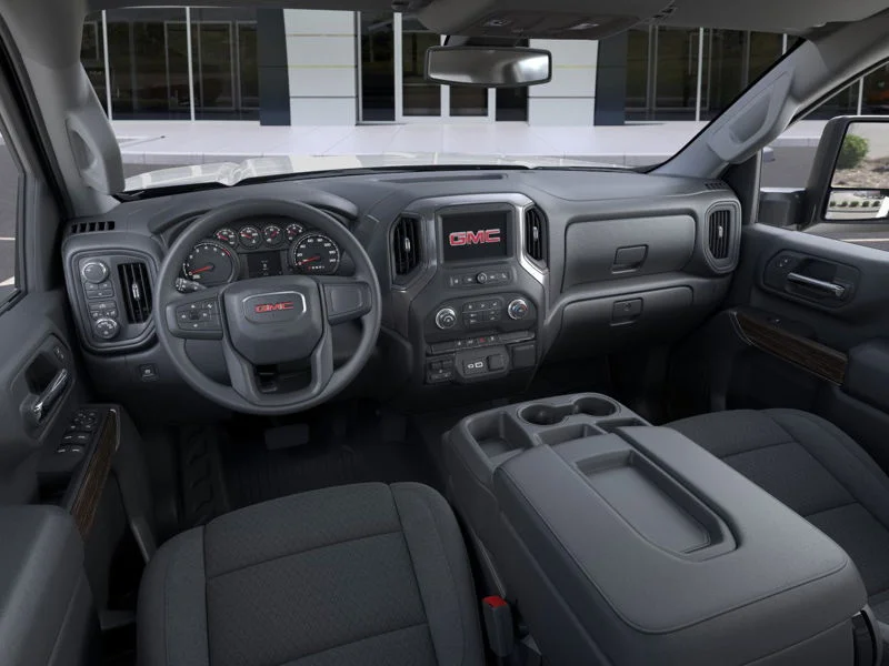 New 2026 White GMC Double Cab Standard Box 4-Wheel Drive Pro image 5