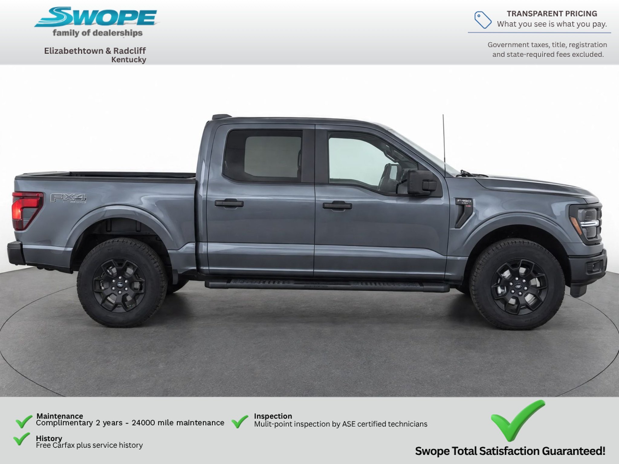 Used 2026 Carbonized Gray Metallic Ford STX image 4