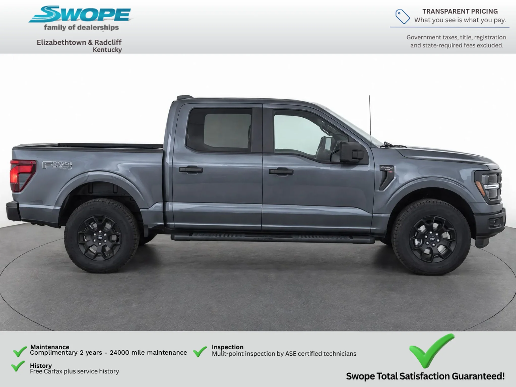 Used 2026 Carbonized Gray Metallic Ford STX image 4