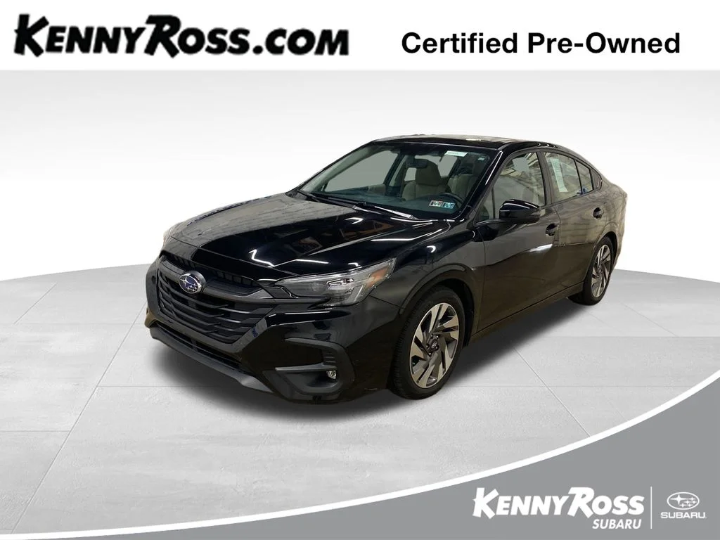 Certified Used 2024 Black Subaru Limited image 1