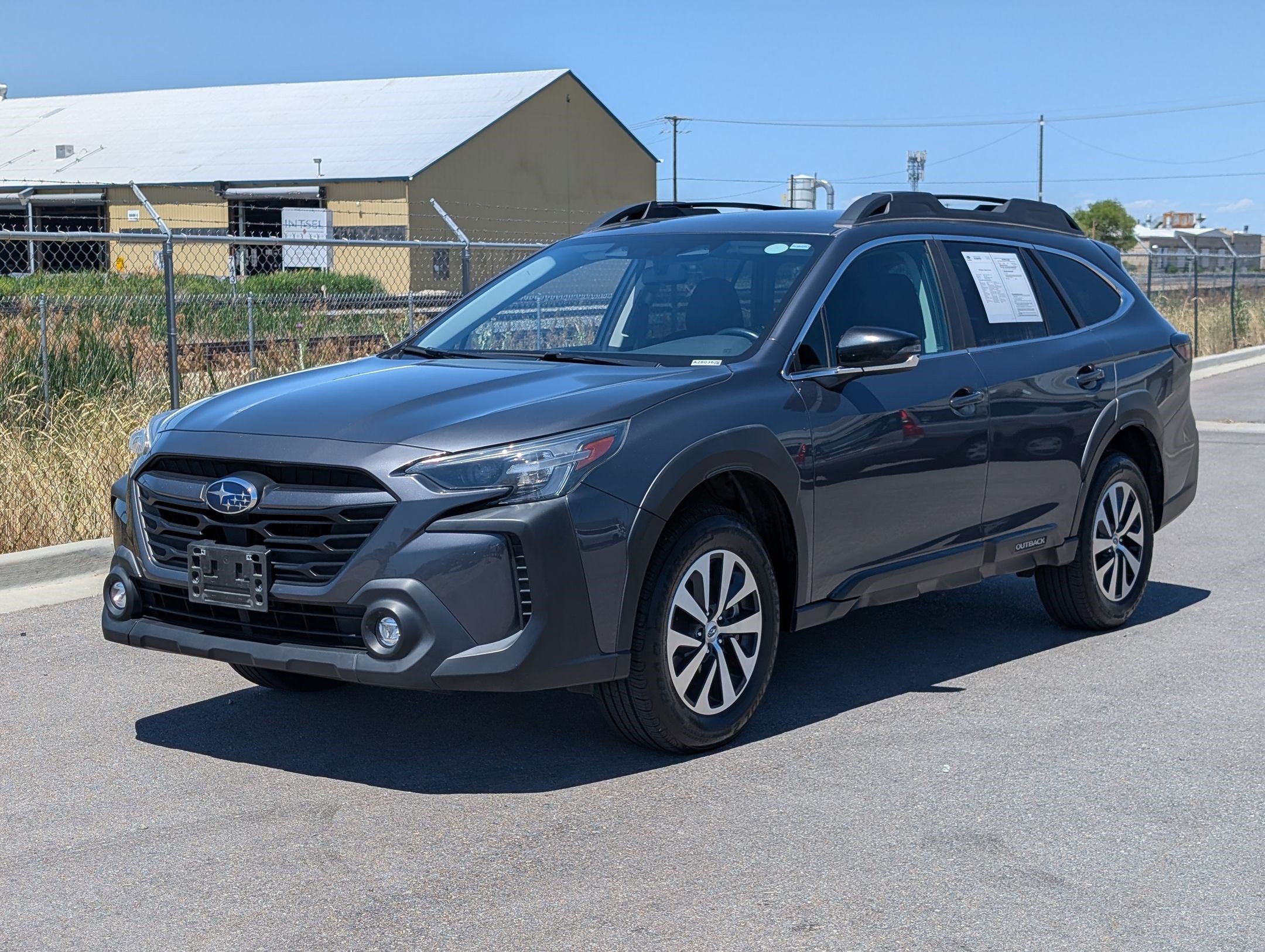 Used 2023 Magnetite Gray Metallic Subaru Premium image 8