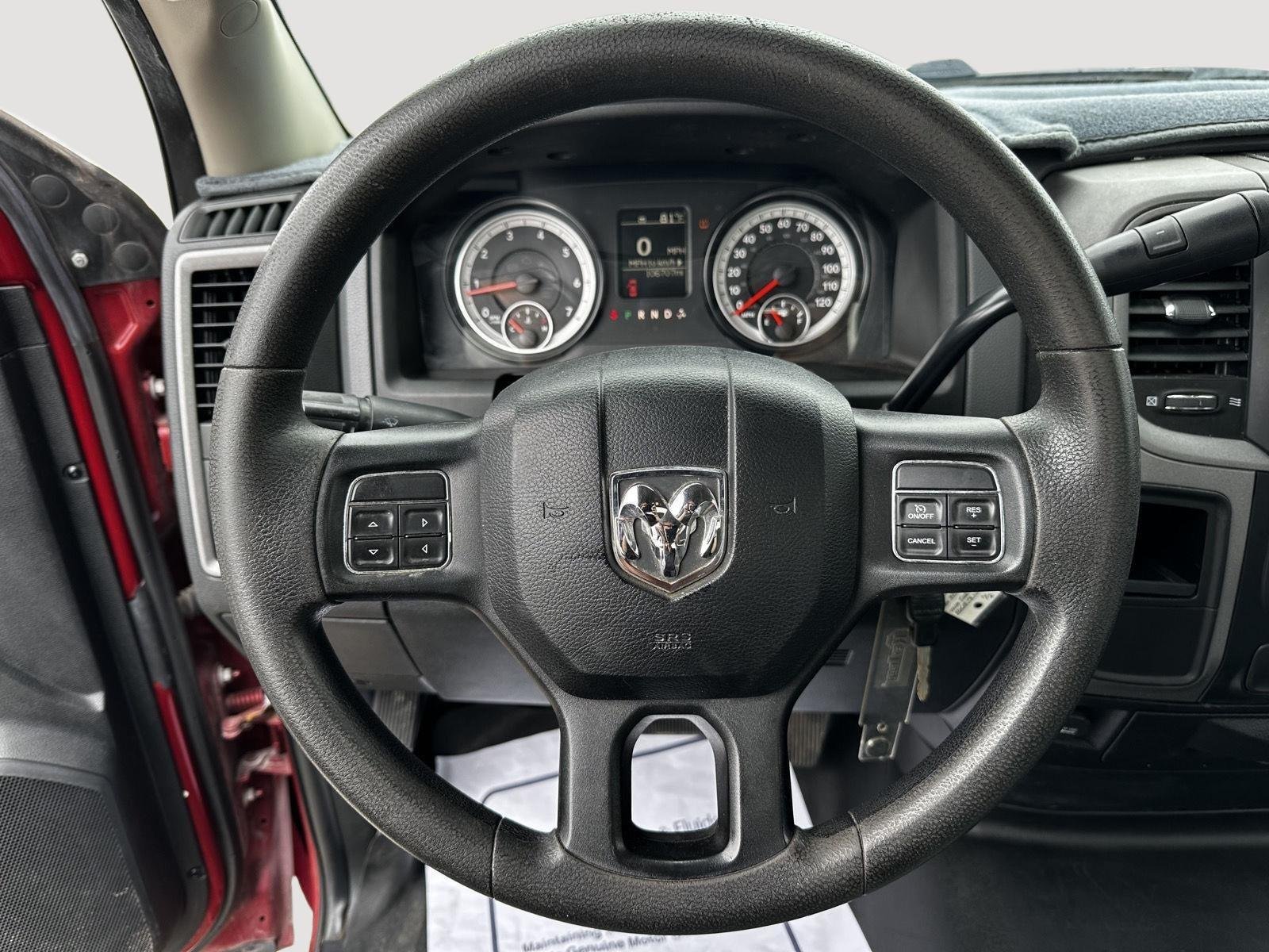 Used 2015 Deep Cherry Red Crystal Pearlcoat Ram Tradesman image 10