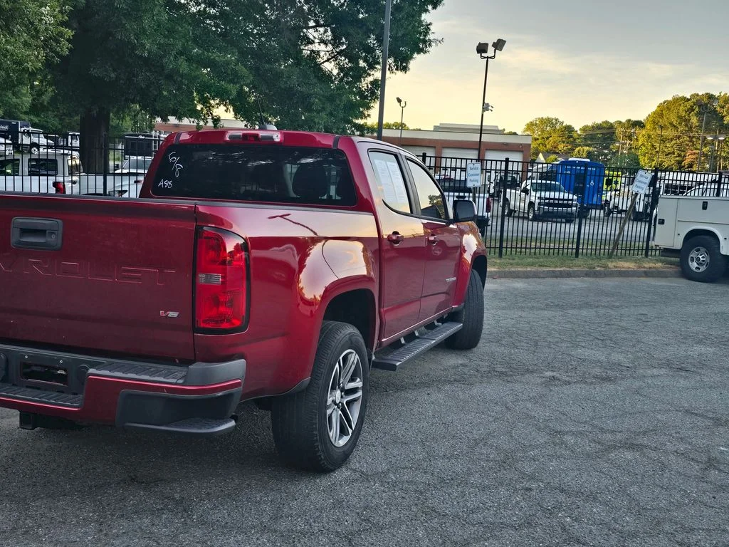 Used 2021 Red Chevrolet Work Truck image 30