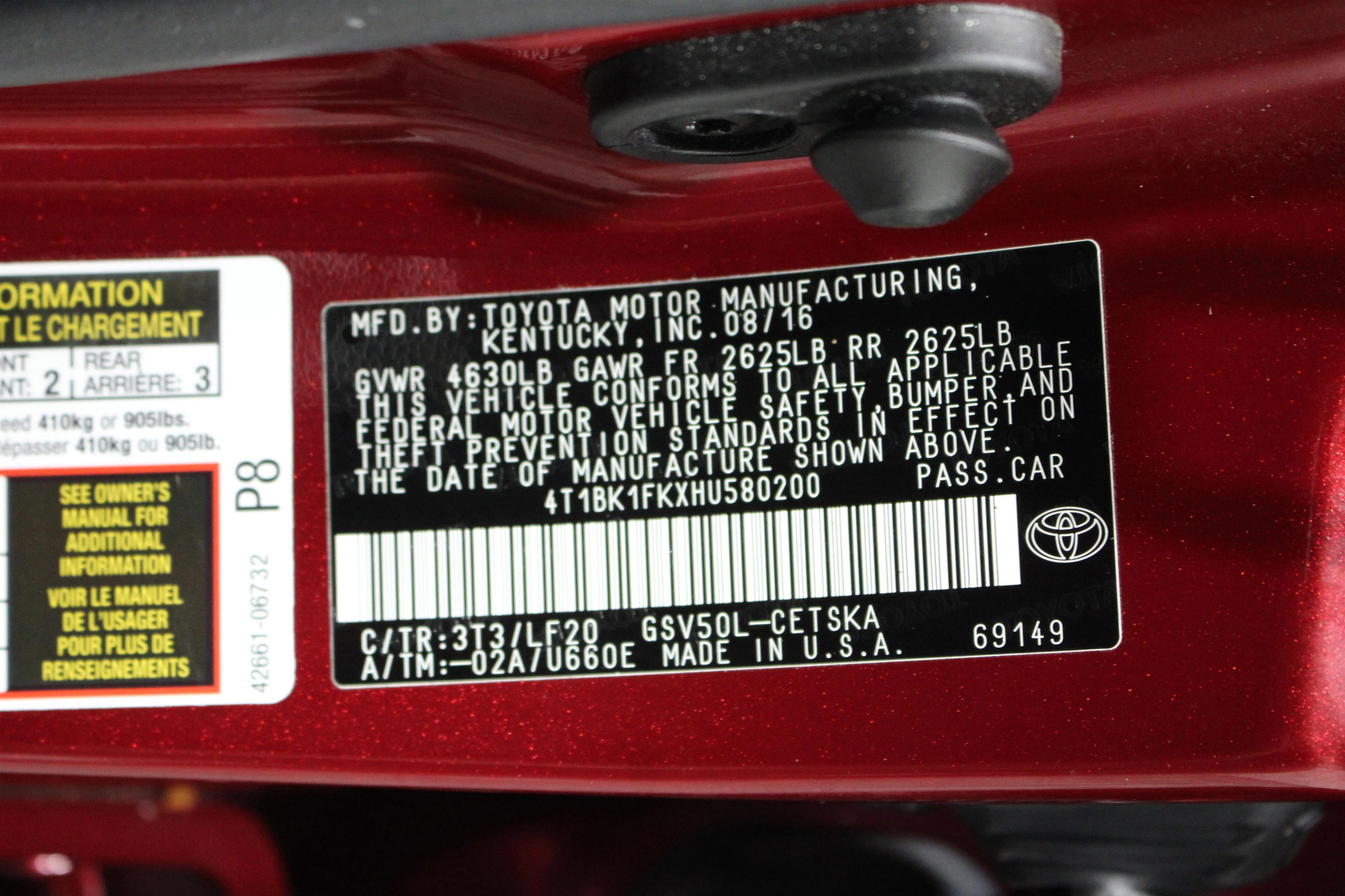 2017 Toyota Camry XSE - Photo 42