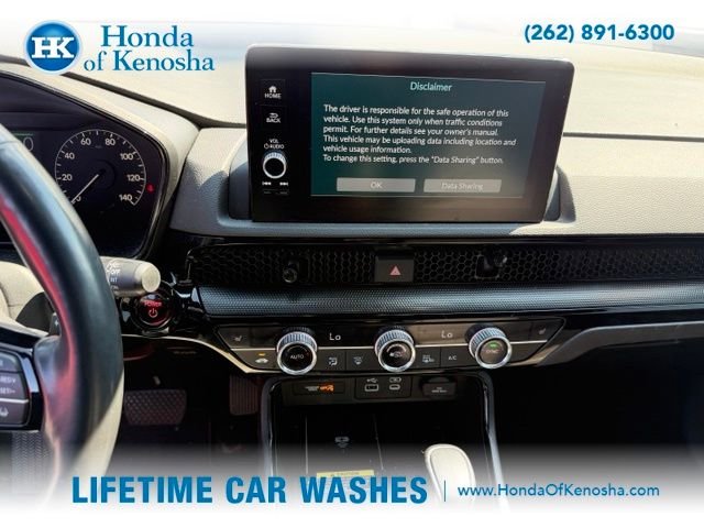 Certified Used 2024 Crystal Black Pearl Honda Sport Touring image 9