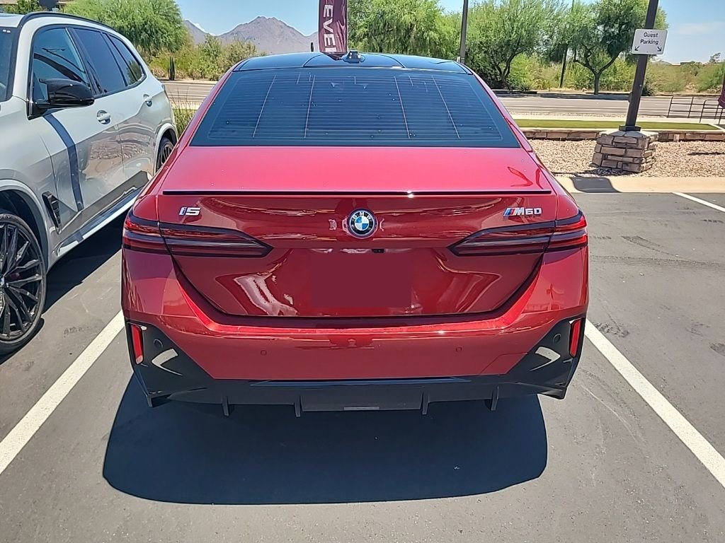 Certified Used 2025 Red Metallic BMW M60 image 4