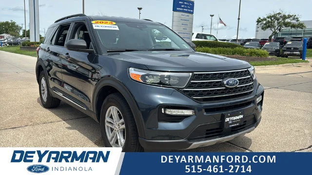 Used 2024 Blue Ford XLT image 1