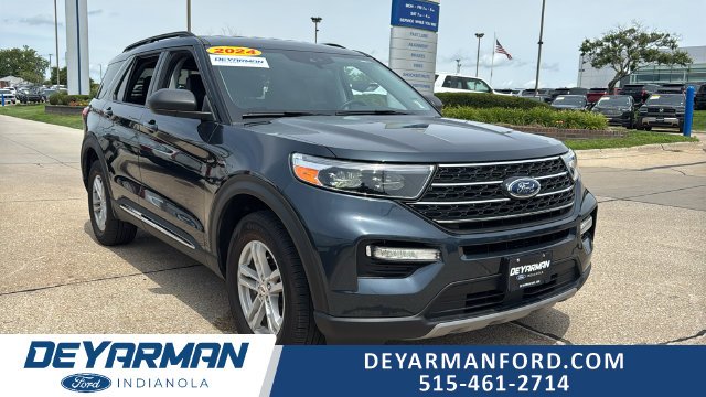 Used 2024 Blue Ford XLT image 1