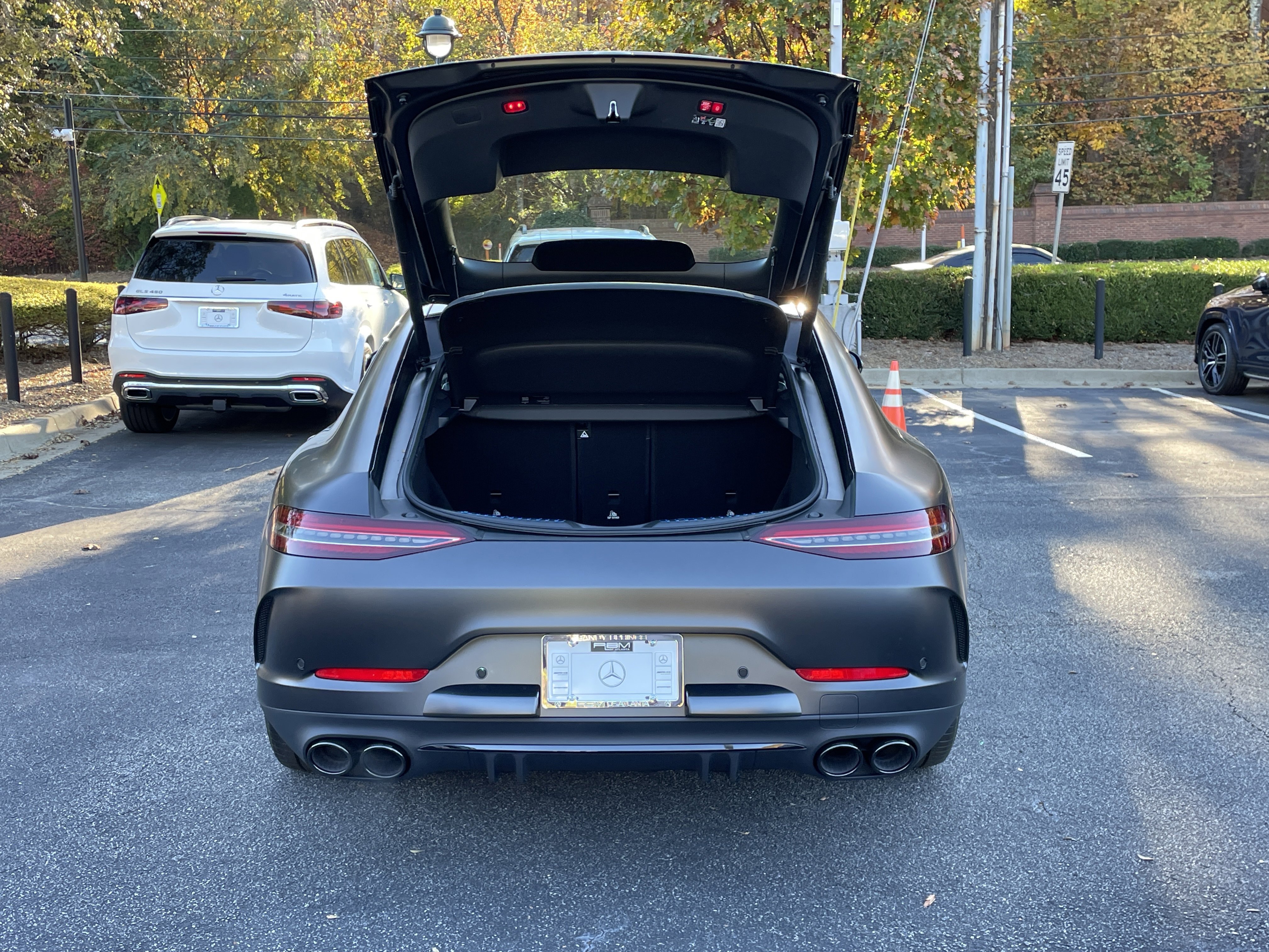 New 2026 MANUFAKTUR Graphite Grey Magno Mercedes-Benz AMG® GT 53 4-Door Coupe image 8