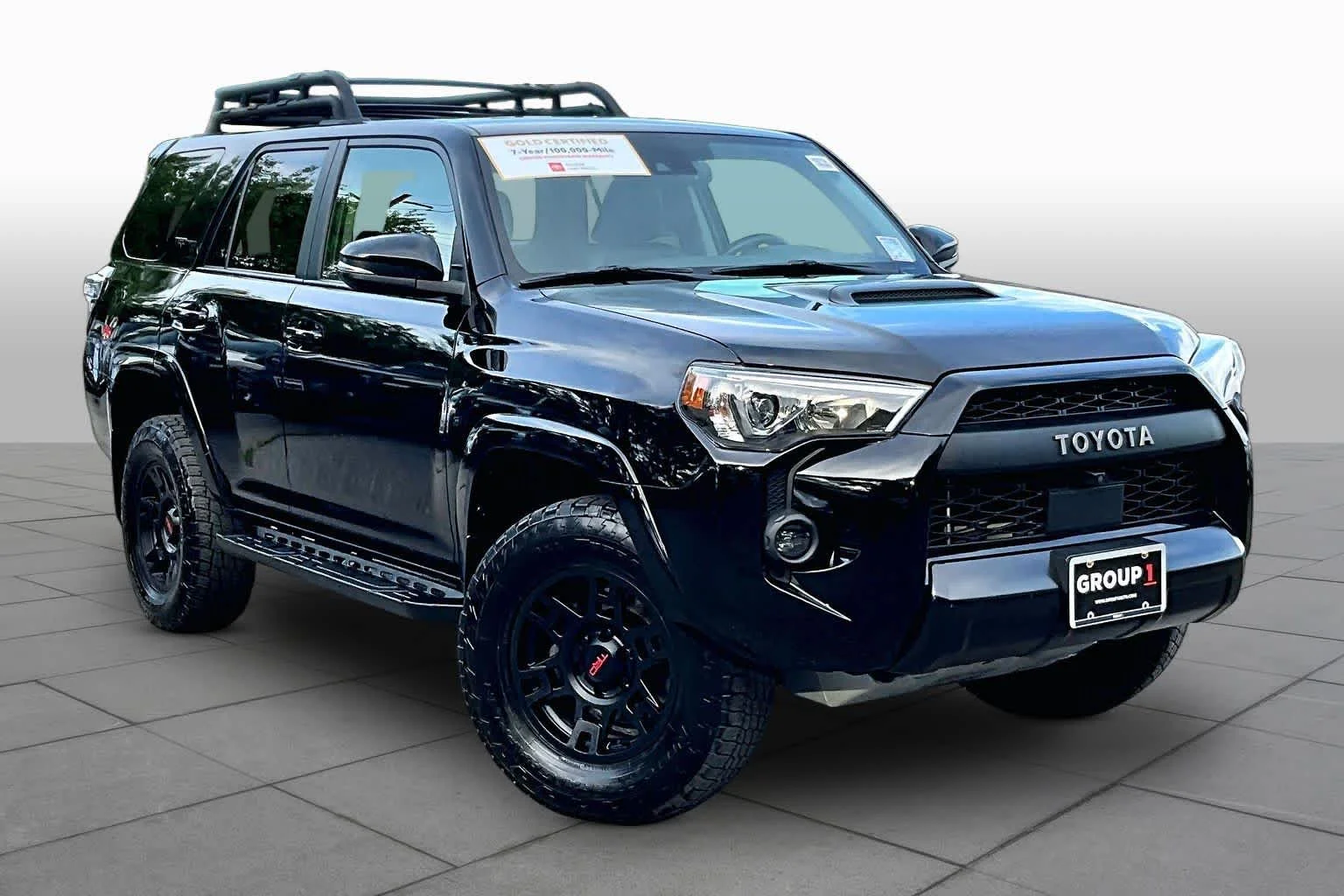 Certified Used 2024 Midnight Black Metallic Toyota TRD Pro image 3