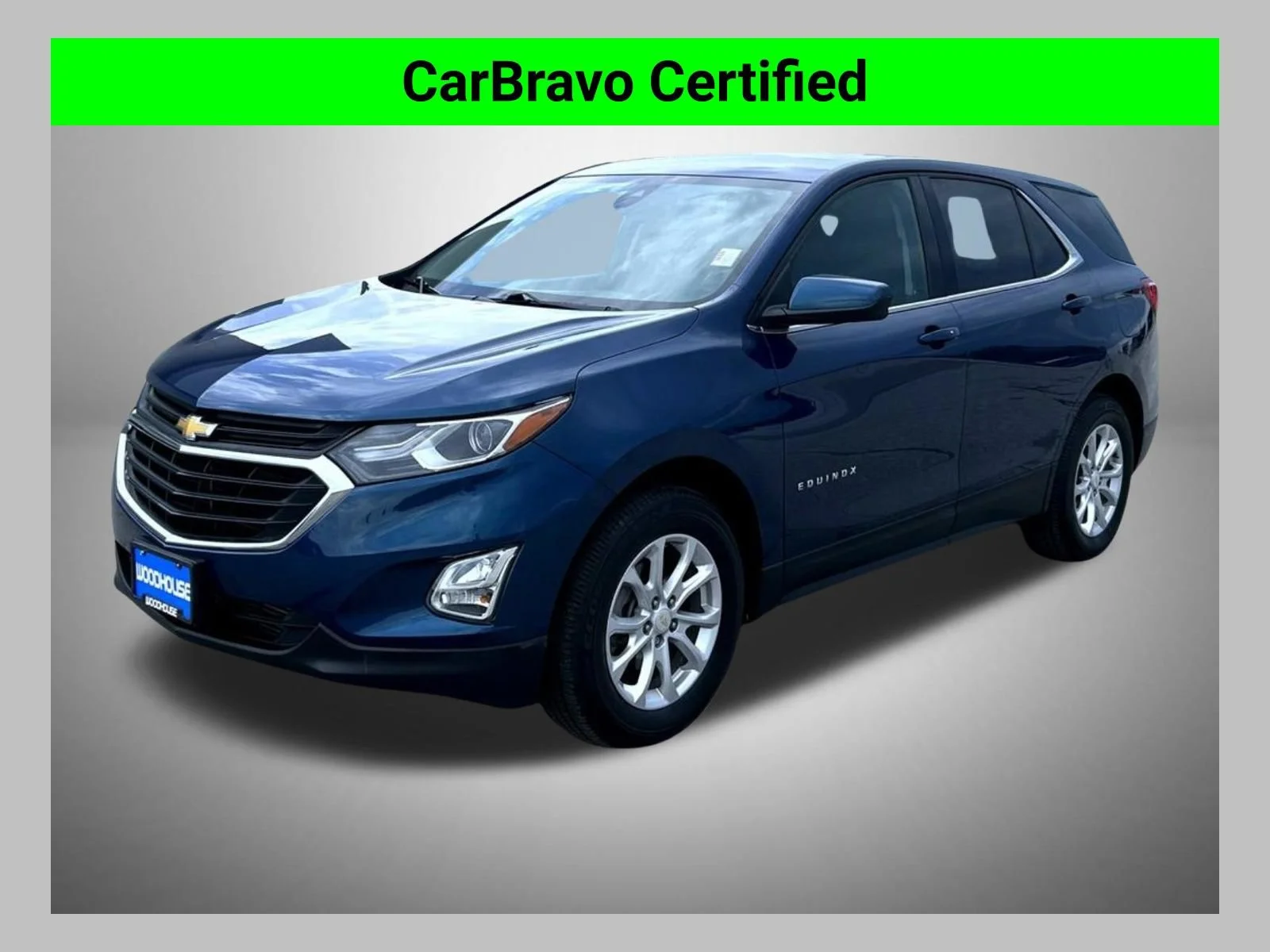 Certified Used 2020 PACIFIC BLUE METALLIC Chevrolet LT image 1
