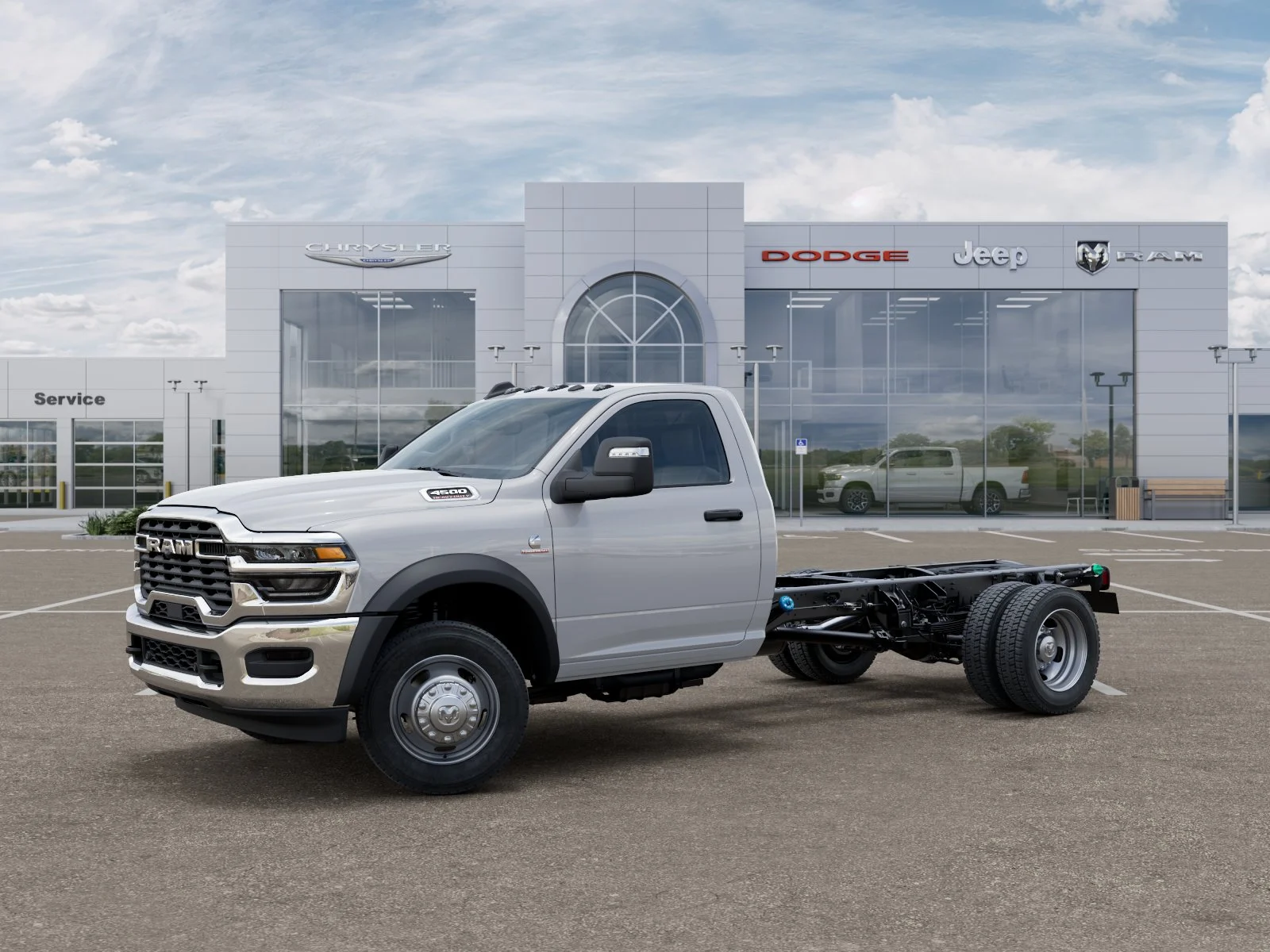 New 2025 Bright White Clearcoat RAM Tradesman image 23