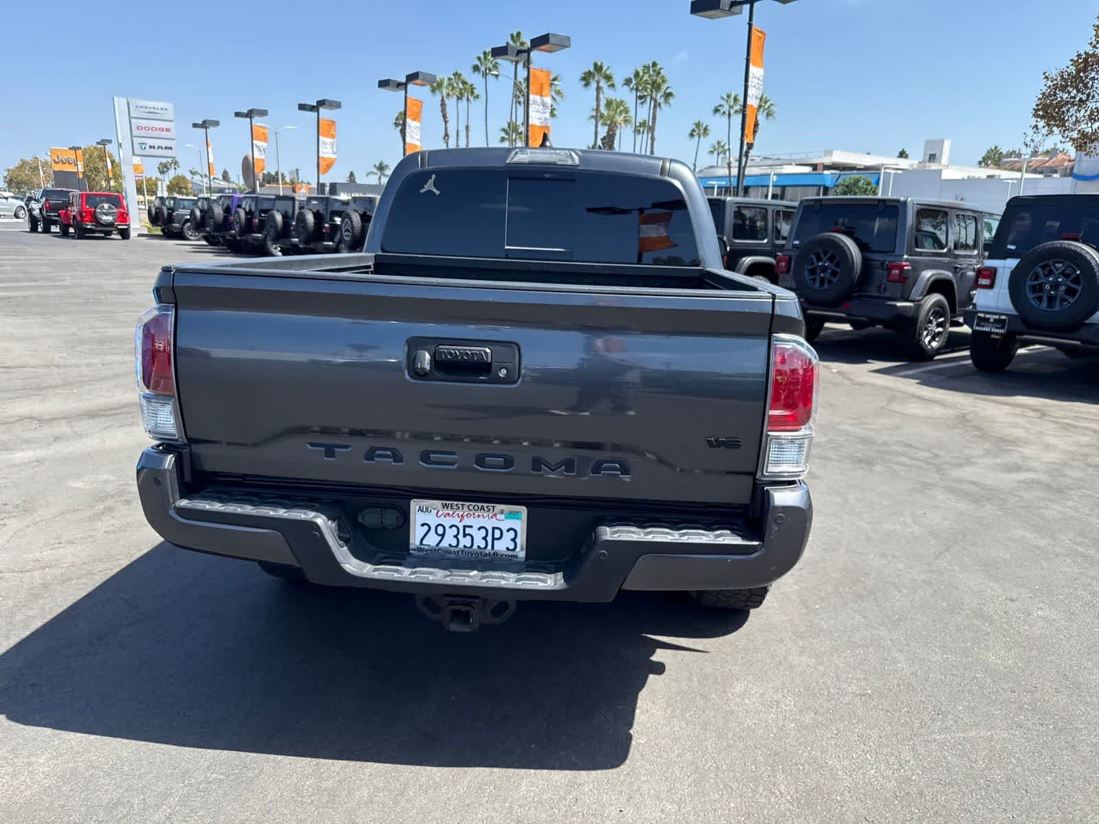 Used 2021 Magnetic Gray Metallic Toyota TRD Sport image 16