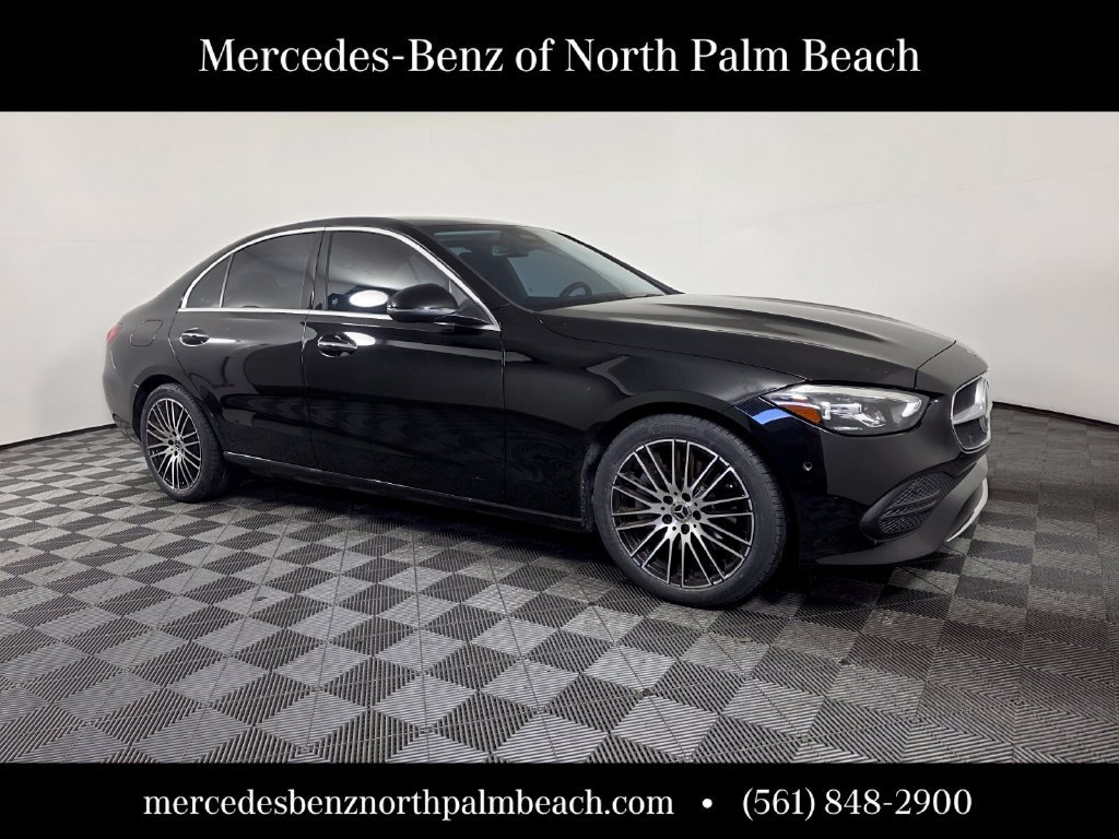 Certified Used 2024 Black Mercedes-Benz C 300 image 8