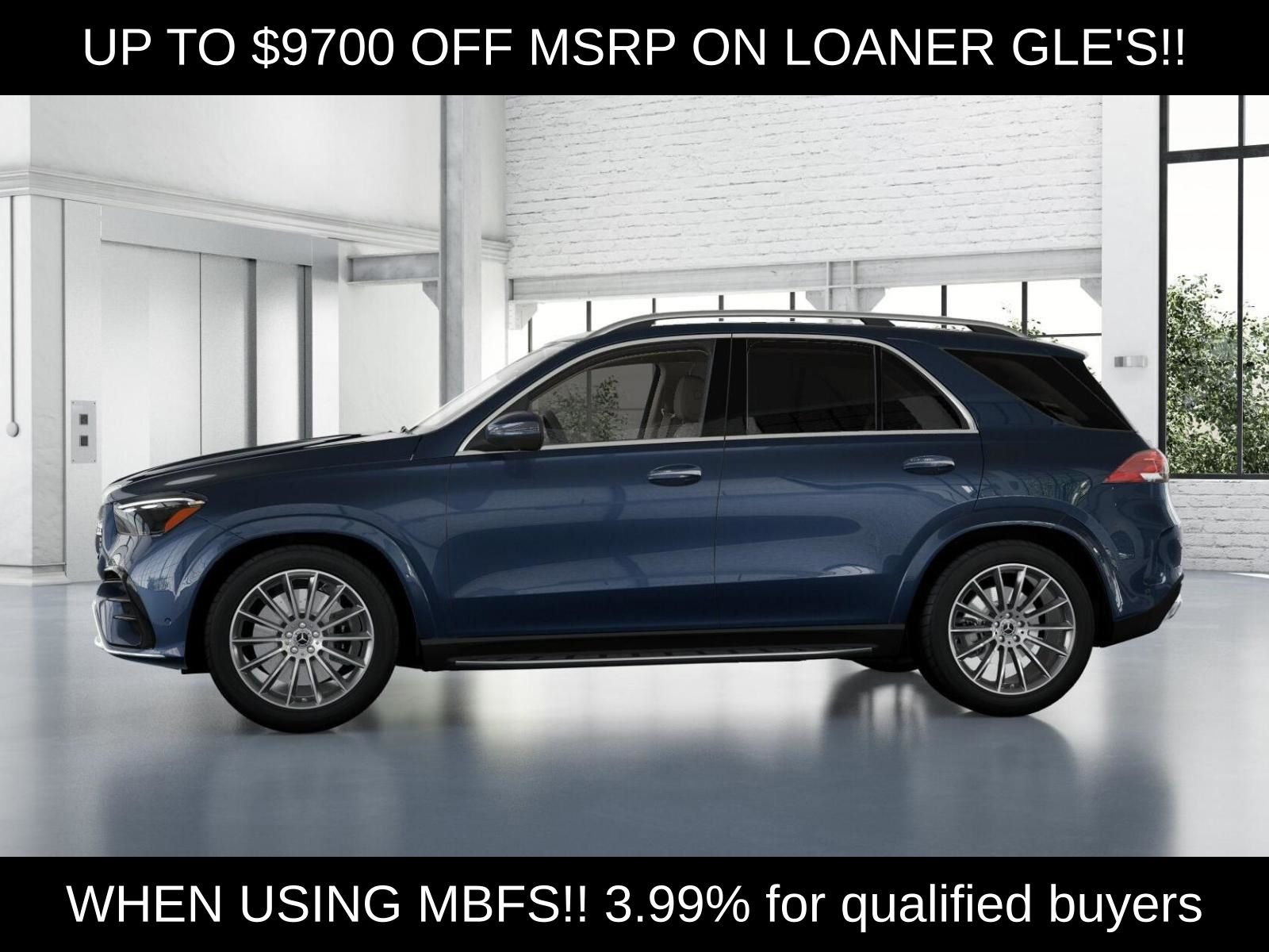 Certified Used 2026 Blue Mercedes-Benz GLE 450 image 37