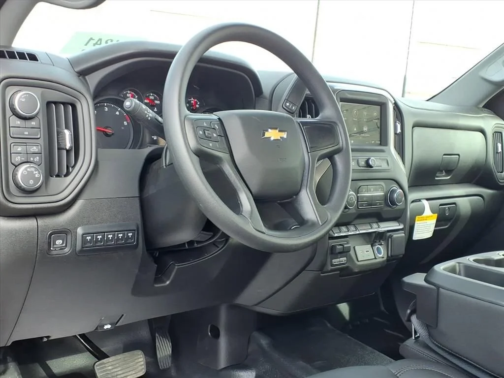 New 2025 Summit White Chevrolet Work Truck image 9