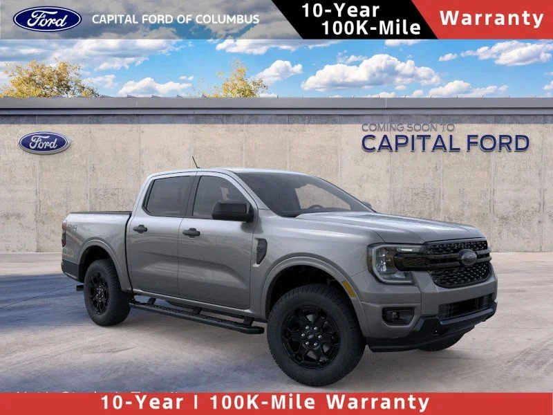 New 2026 Carbonized Gray Metallic Ford XLT image 1