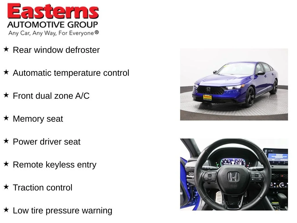 Used 2025 Blue Honda Sport-L image 11