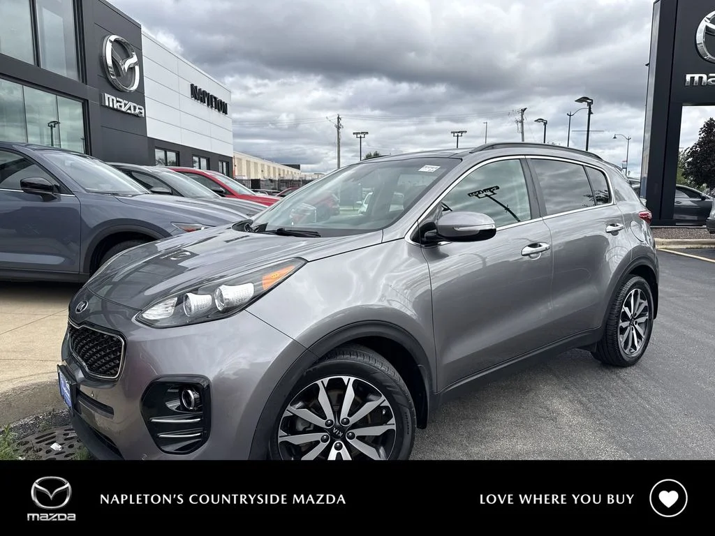 Used 2019 Silver Kia EX image 1