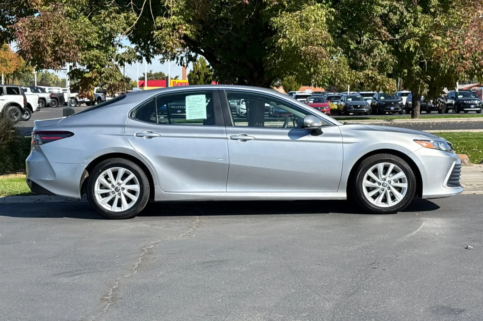 Certified Used 2023 Celestial Silver Metallic Toyota LE image 8