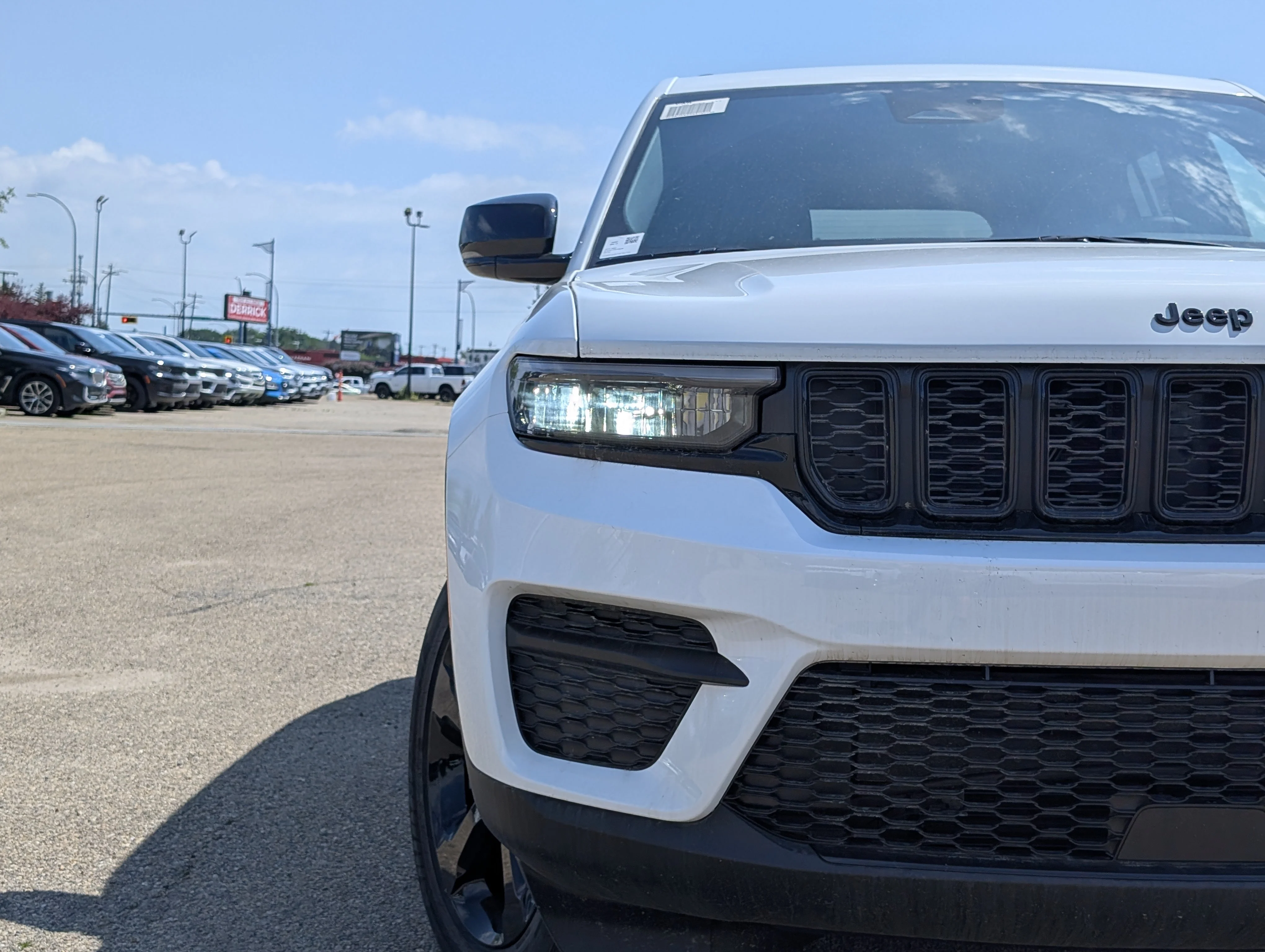 New 2025 Bright White Jeep Altitude image 11