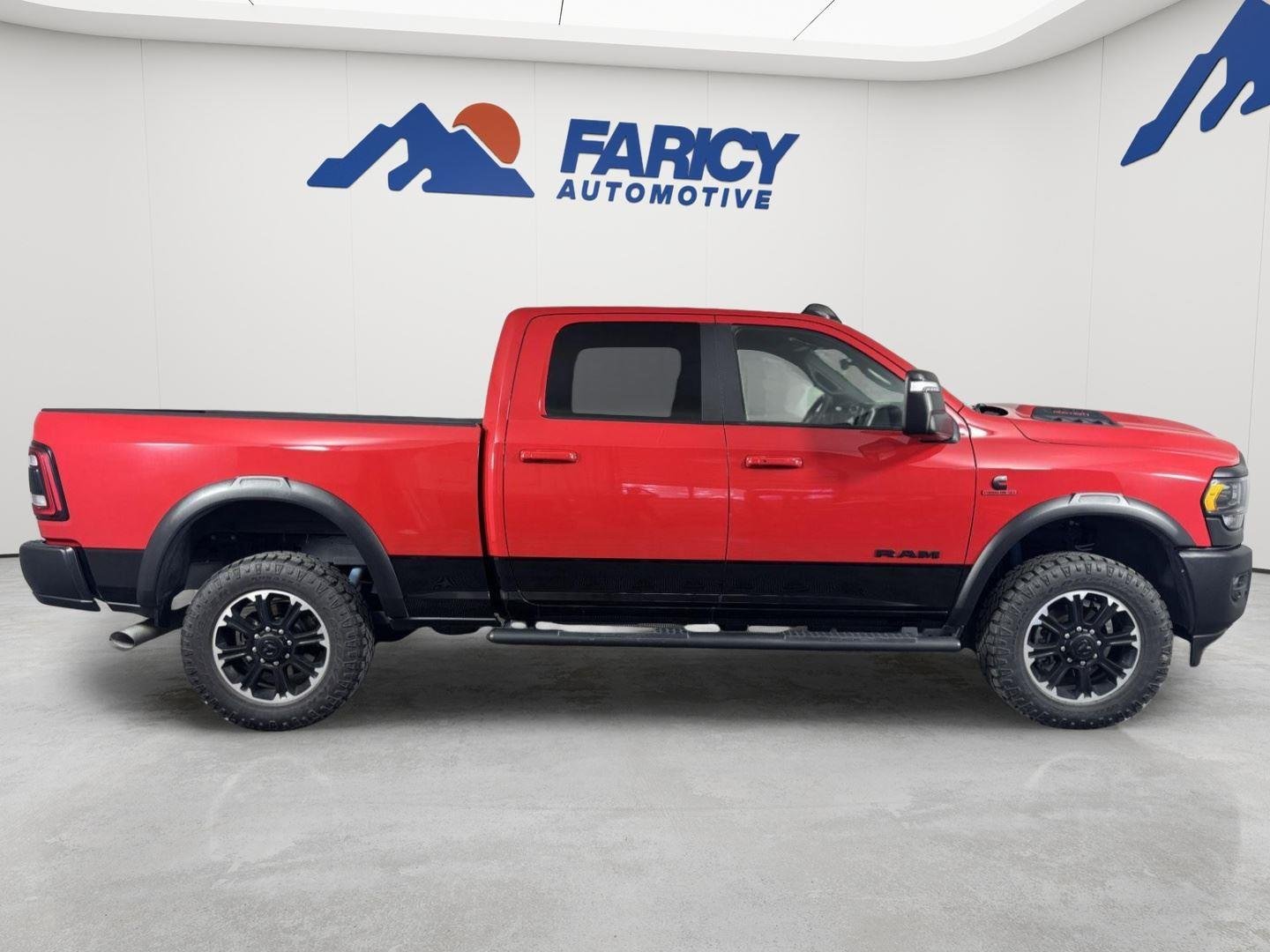 Used 2024 Flame Red Clearcoat Ram Rebel image 9
