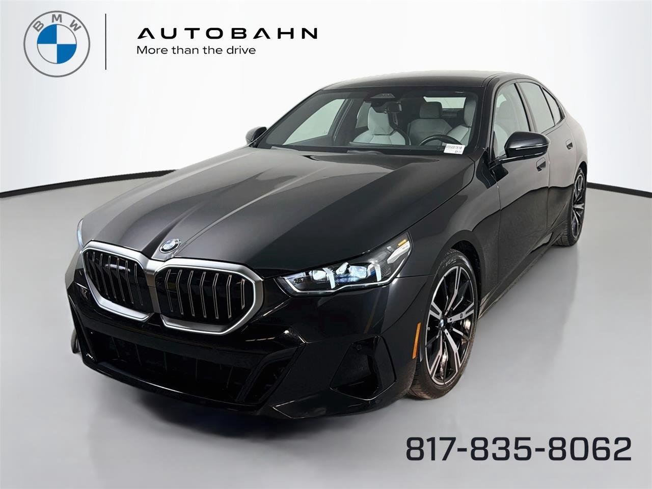 Certified Used 2024 Black Sapphire Metallic BMW 540i xDrive image 1