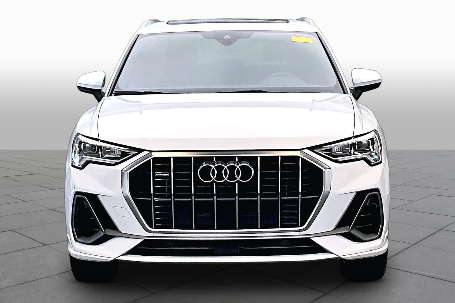 Used 2021 Glacier White Metallic Audi S line Premium Plus image 4