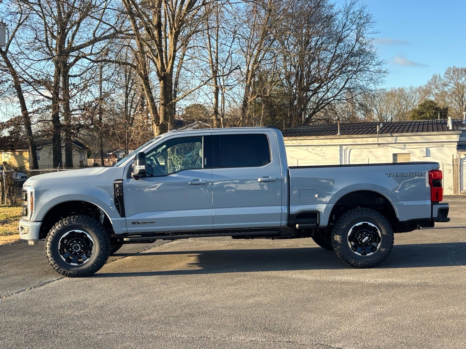 New 2026 Glacier Gray Metallic Tri-Coat Ford F-350® Platinum® image 3