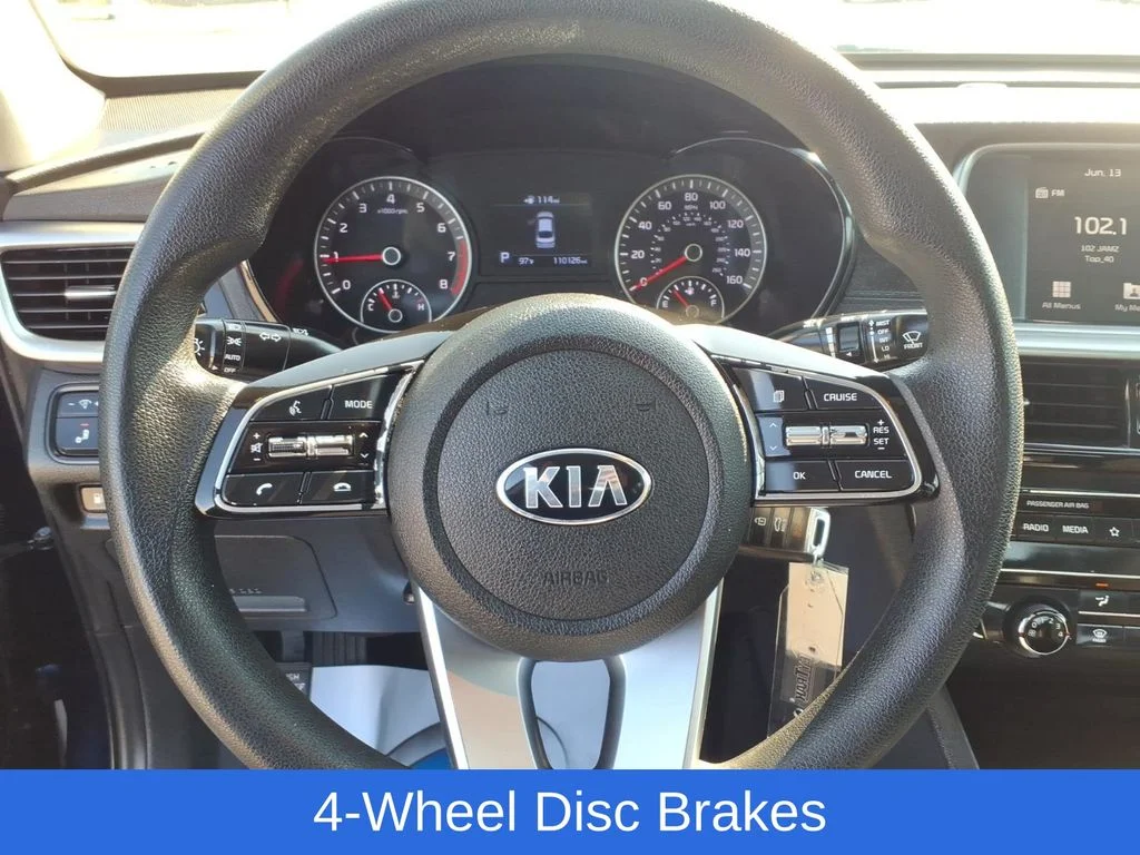 Used 2019 Blue Kia LX image 12