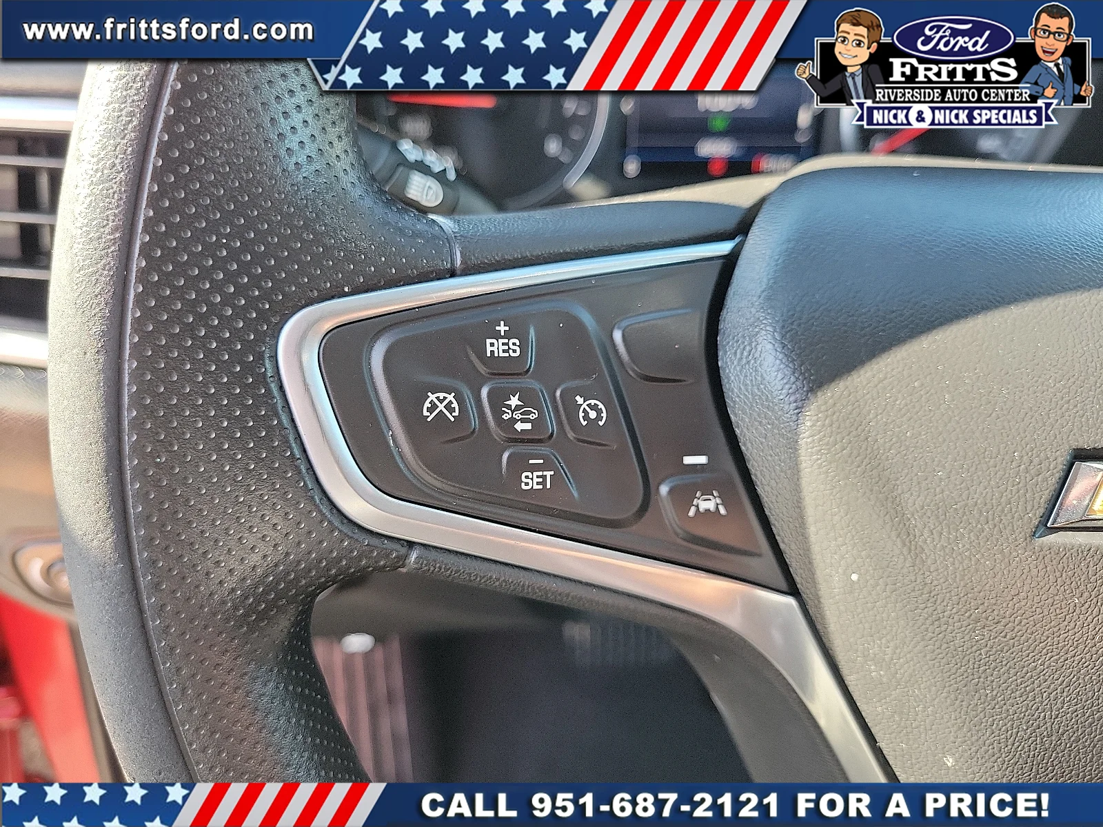 Certified Used 2022 Cherry Red Chevrolet FWD LT image 6