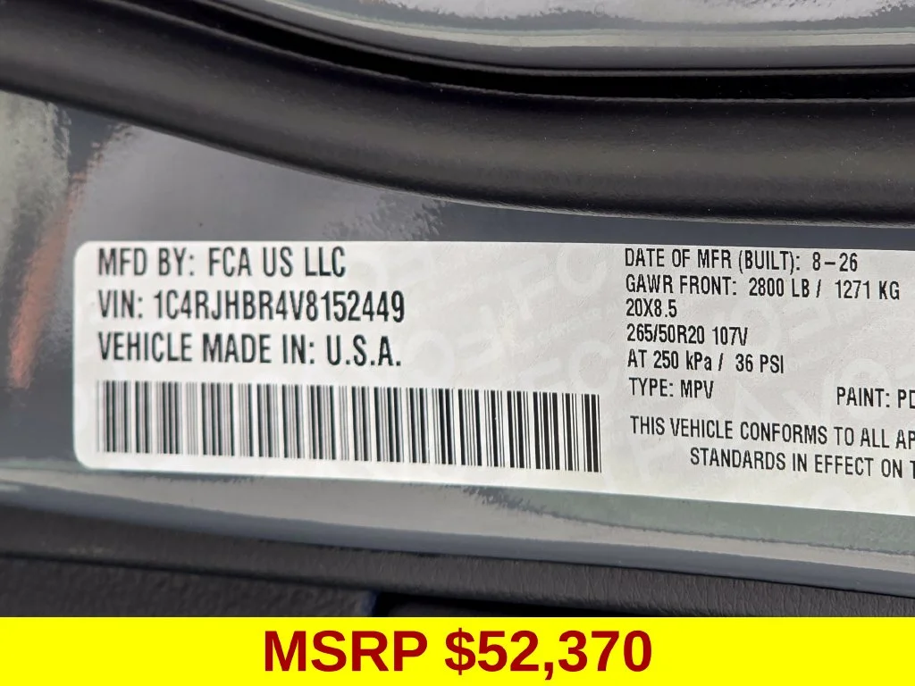 New 2027 Gray Jeep Limited image 43