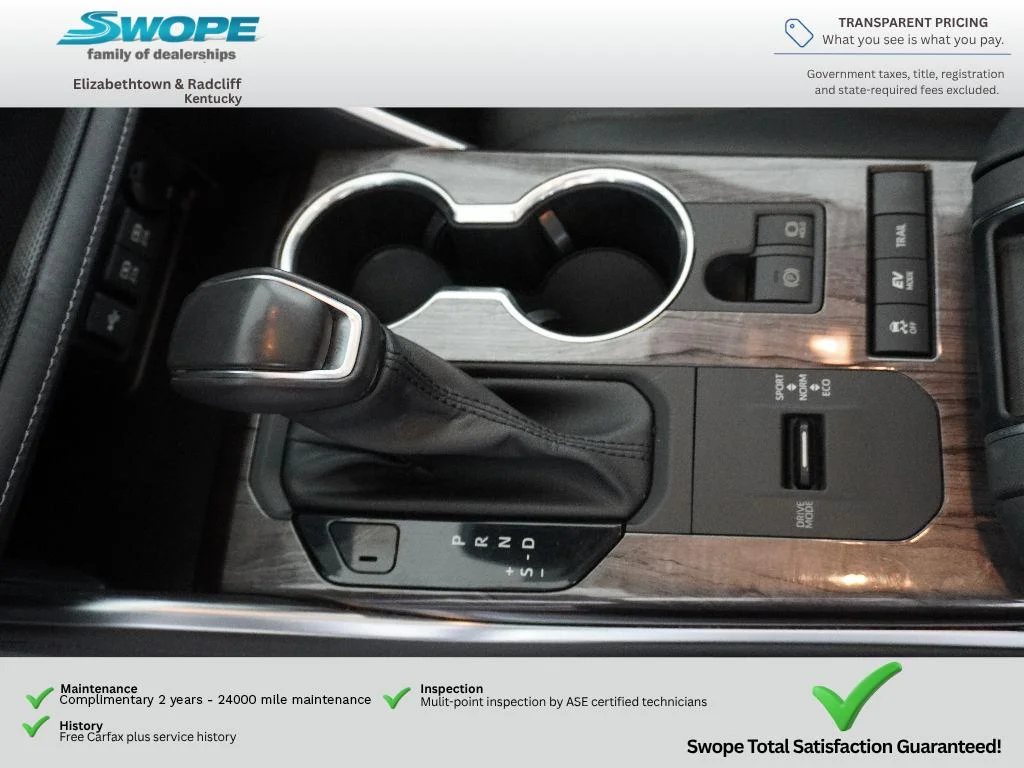 Used 2021 Blizzard Pearl Toyota Hybrid Platinum image 24