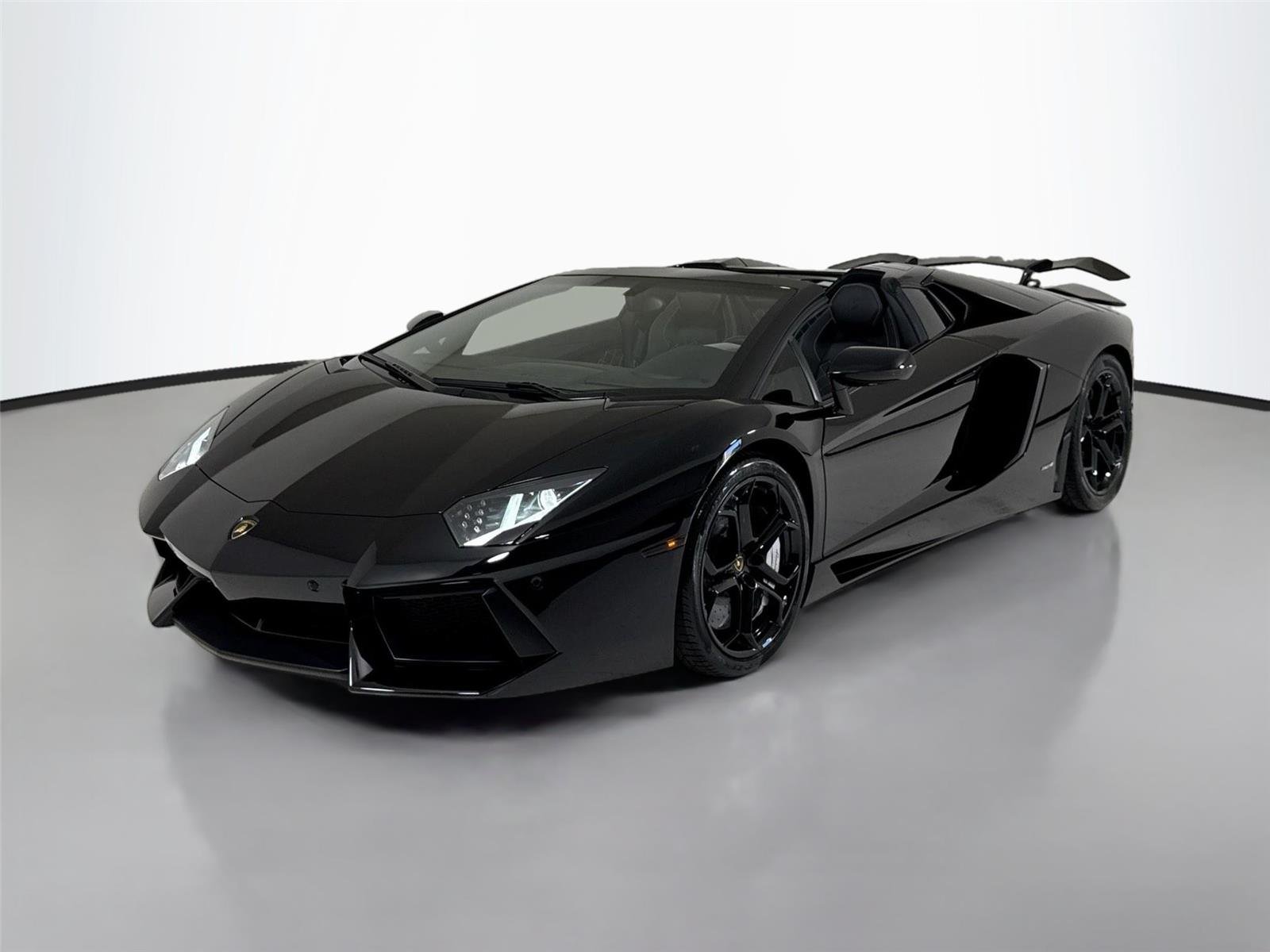 Used 2016 Nero Aldebaran Lamborghini LP 700-4 | Vorsteiner Carbon Wing | Carbon Interior image 43