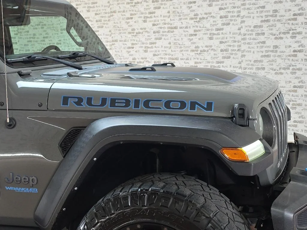 Used 2022 Sting-Gray Clearcoat Jeep Unlimited Rubicon 4xe image 8