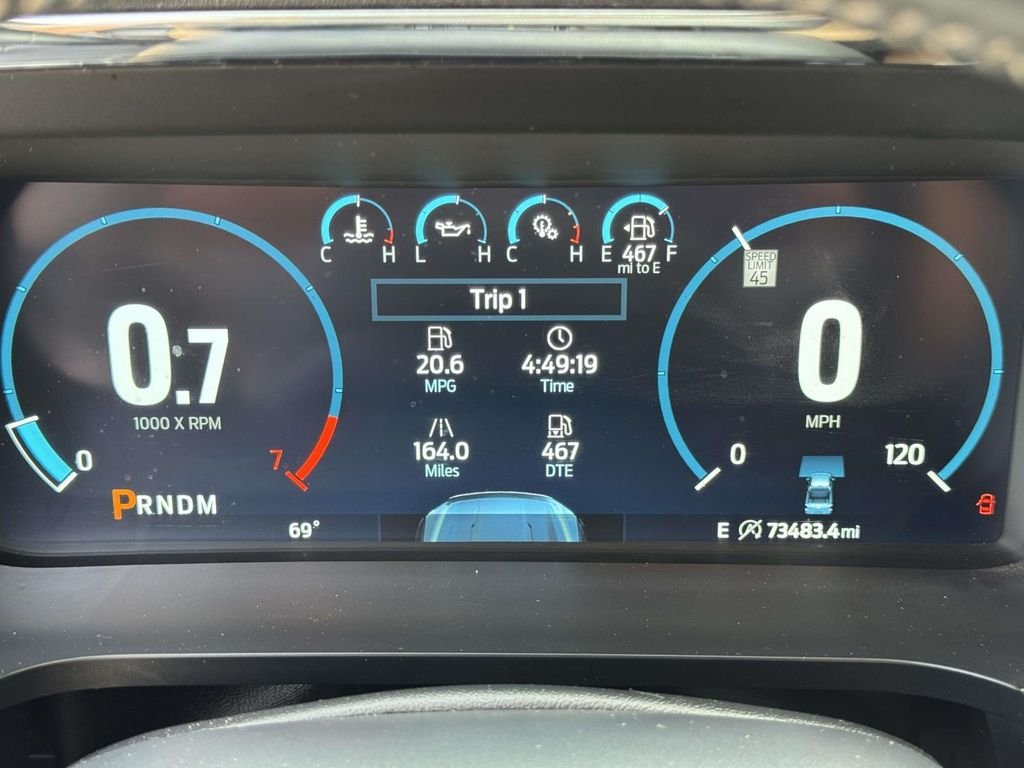 Used 2021 Blue Ford Lariat image 13