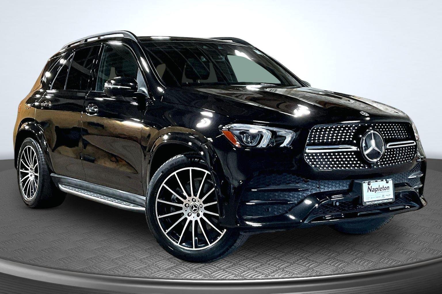 Used 2022 Obsidian Black Metallic Mercedes-Benz GLE 450 image 13