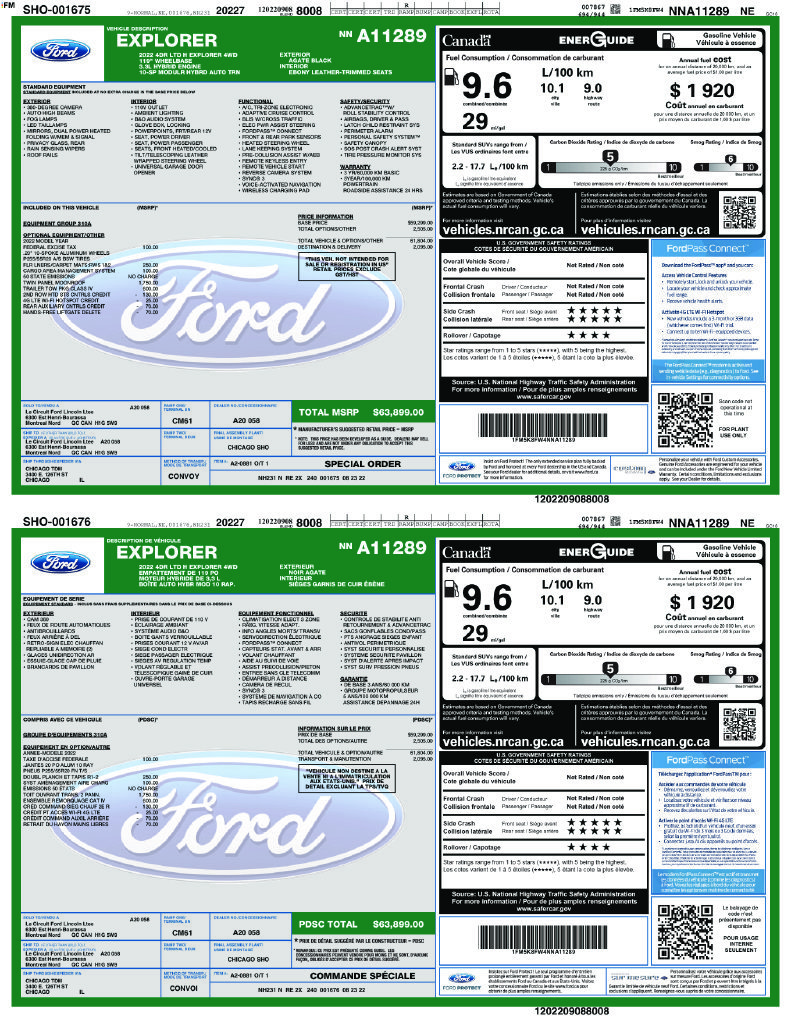 Used 2022 Black Ford Limited image 26