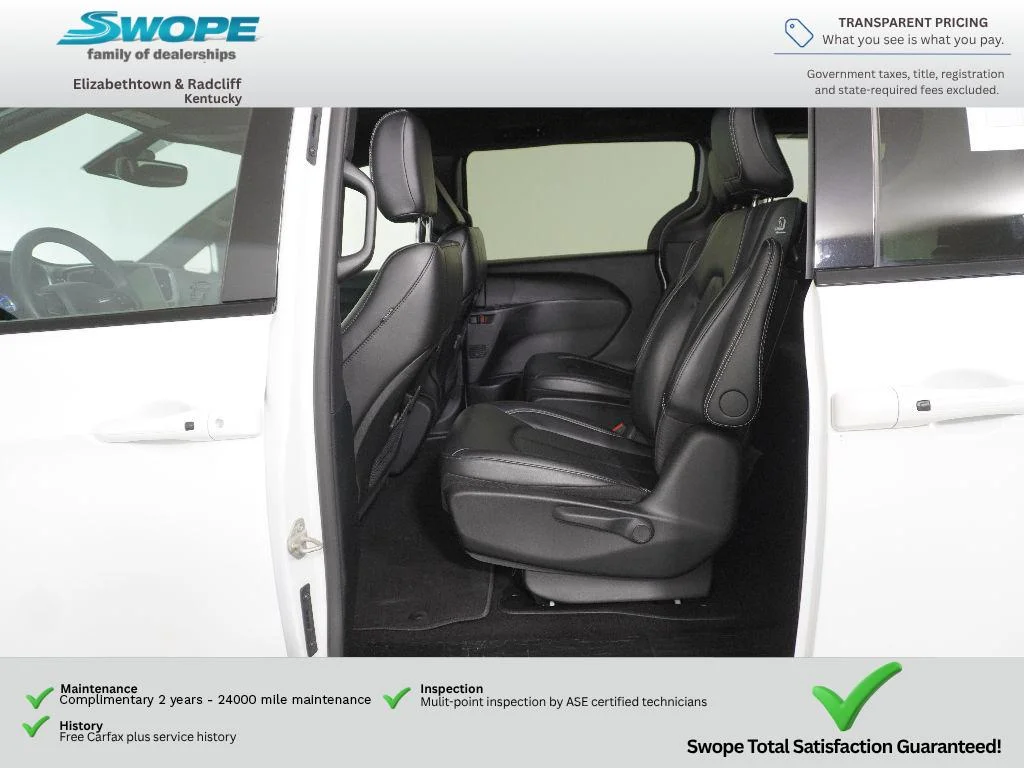 Used 2024 Bright White Clearcoat Chrysler Hybrid S Appearance Pkg image 13