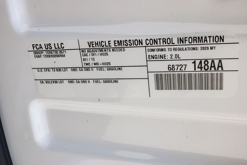New 2026 Bright White Clearcoat Jeep Limited image 28